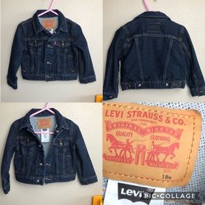 Levi’s jean jacket toddler